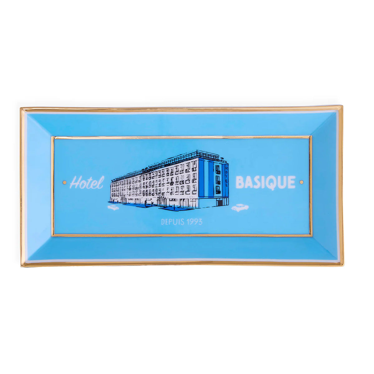 Hotel de Reve Rectangle Tray. Jonathan Adler