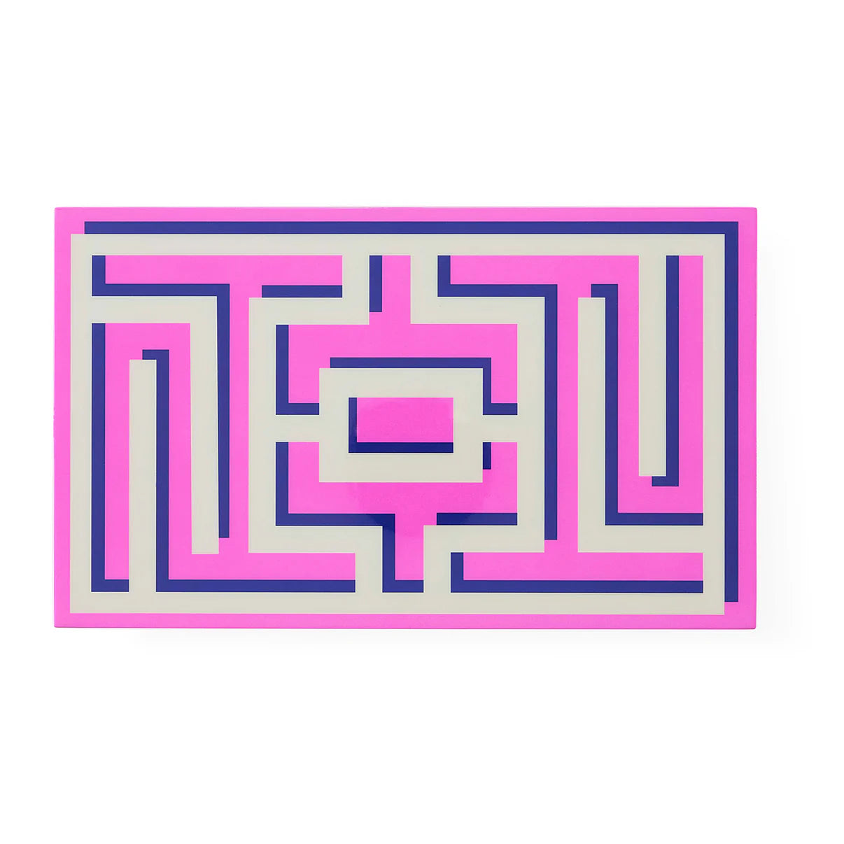 Medium Labyrinth Lacquer Box. Jonathan Adler