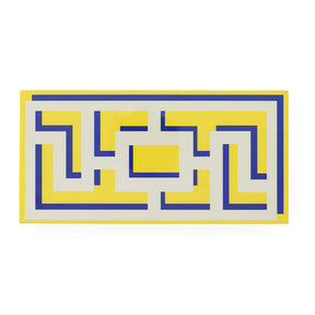 Small Labyrinth Lacquer Box. Jonathan Adler 