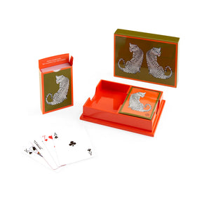 Cards Set Leopard. Jonathan Adler