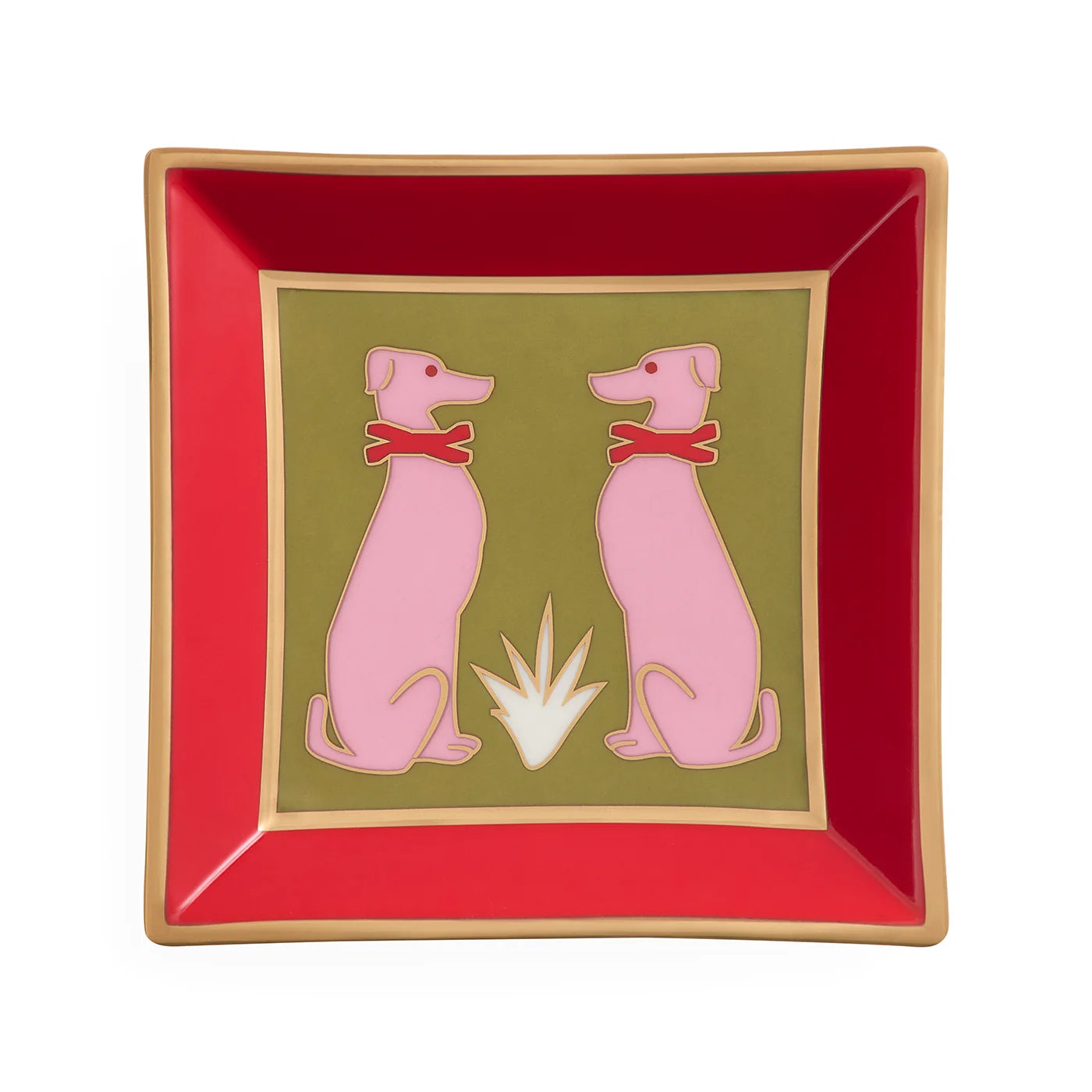 Greyhounds Square Tray. Jonathan Adler