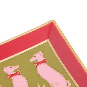 Greyhounds Square Tray. Jonathan Adler