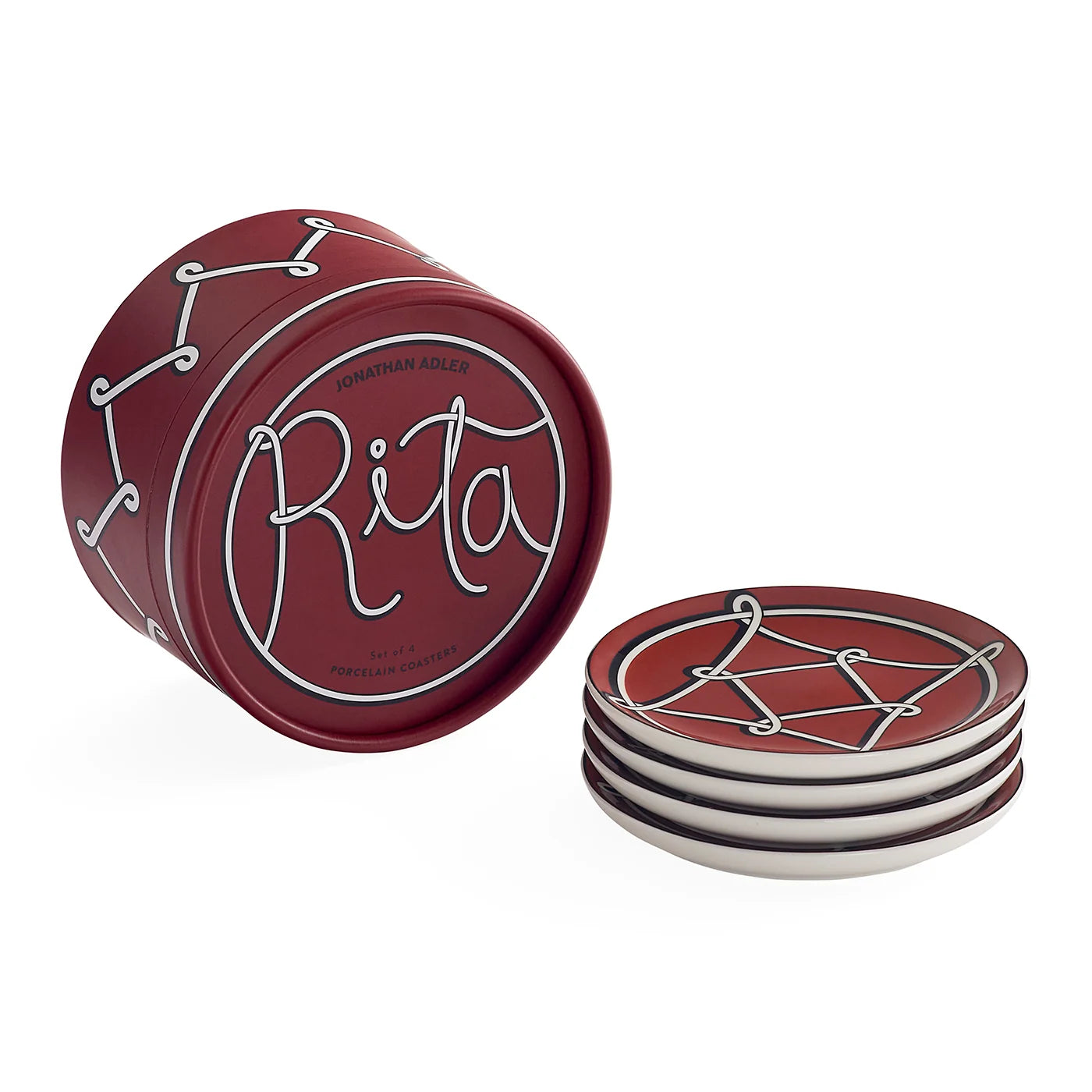 Rita Coasters. Jonathan Adler