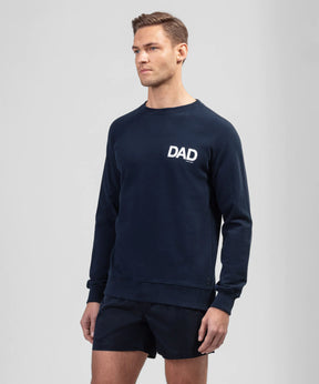 Navy Sweatshirt "DAD". Ron Dorff