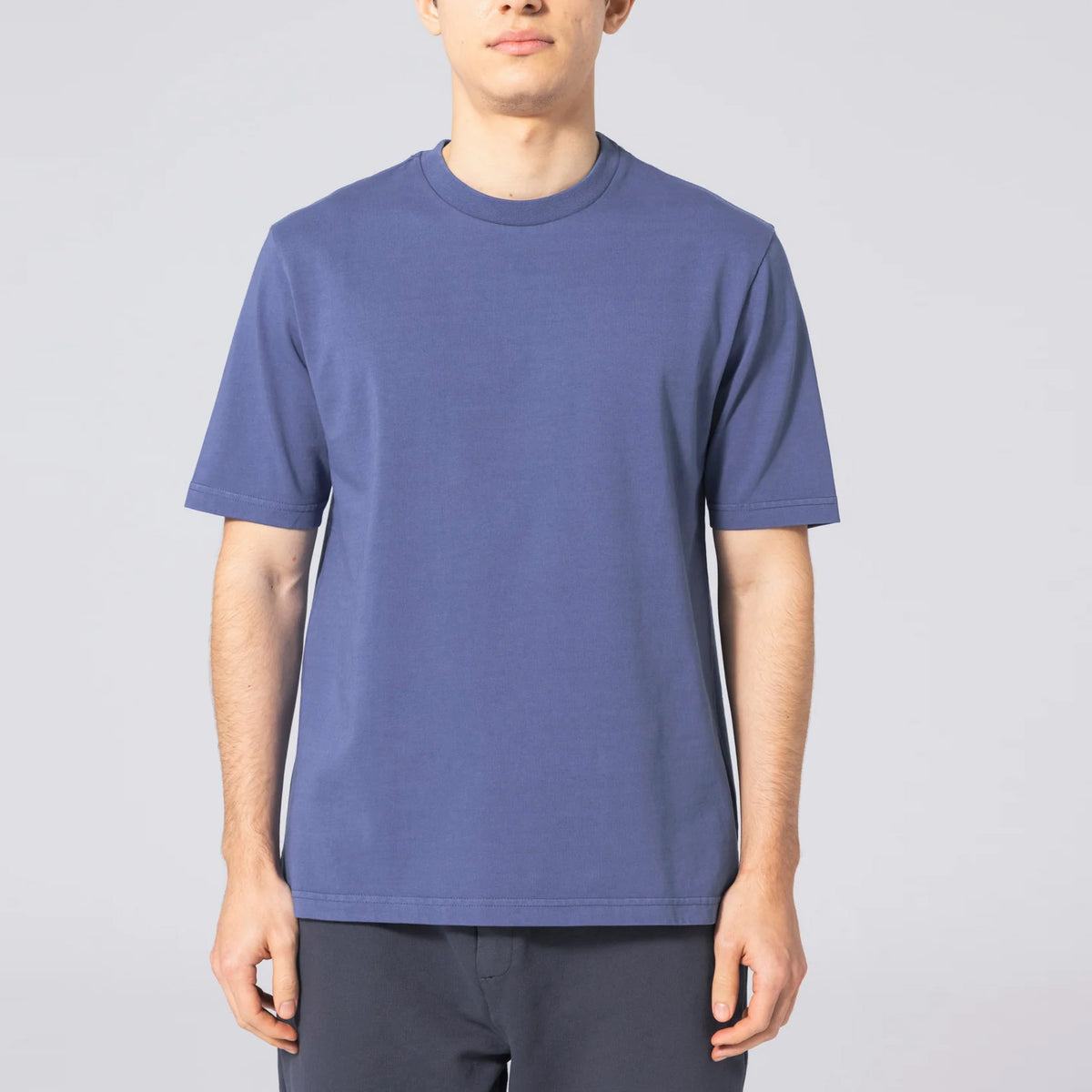 Basic T-Shirt Cobalt. Unfeigned