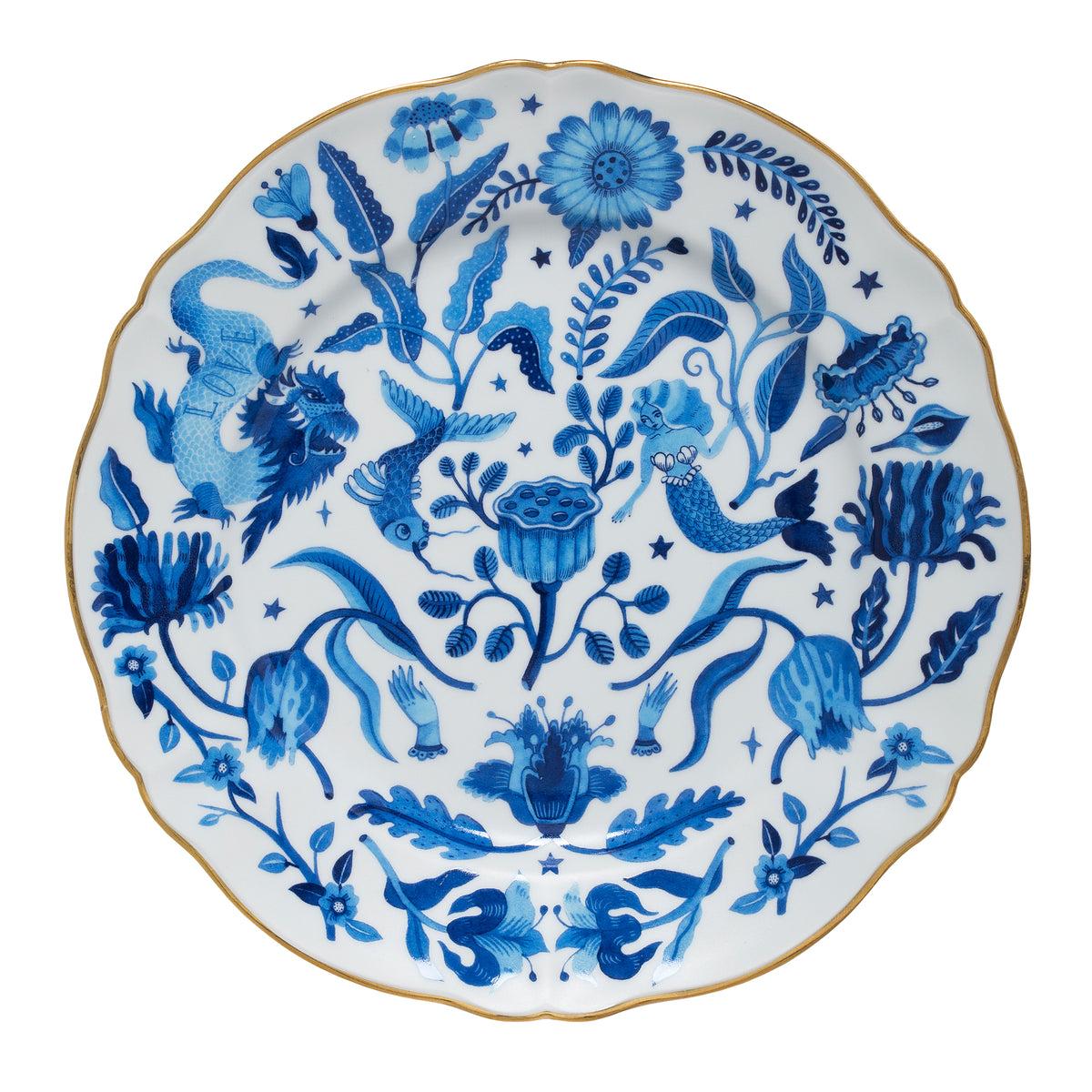 LOVE Porcelain Plate. 26 cm