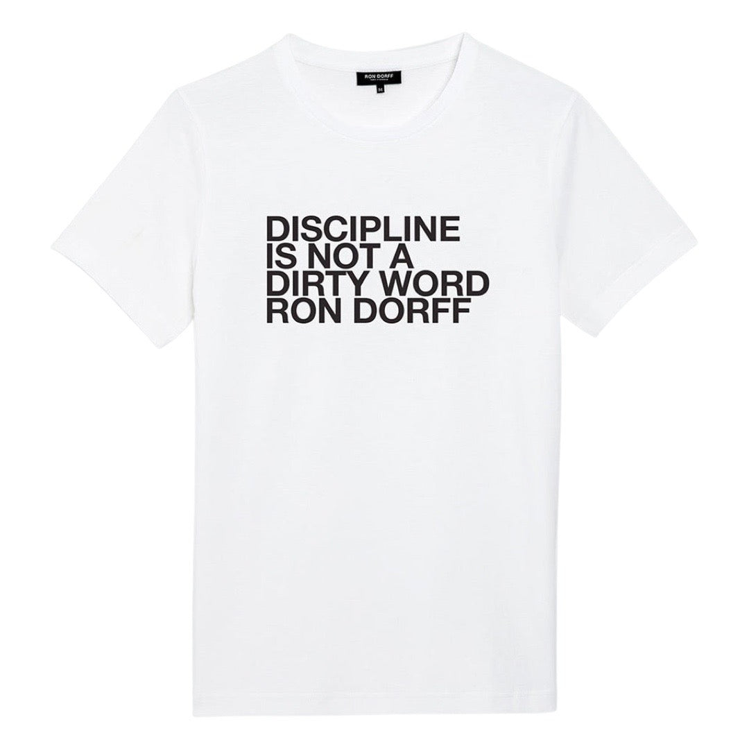 Camiseta DISCIPLINE. Ron Dorff