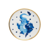 DRAGON Porcelain Plate. 17 cm