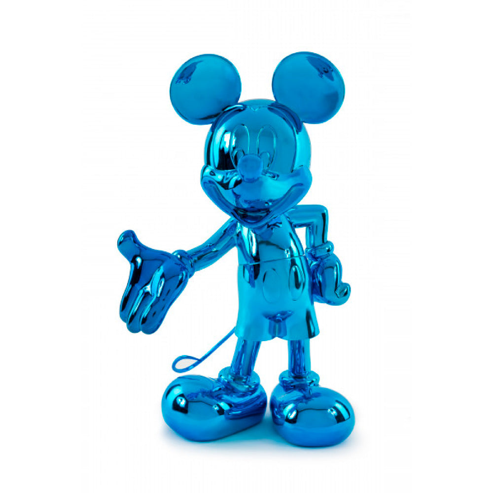 Mickey Welcome Chrome Blue. 30 cm