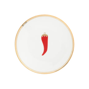 "Horn of Luck" Porcelain Plate . 15 cm