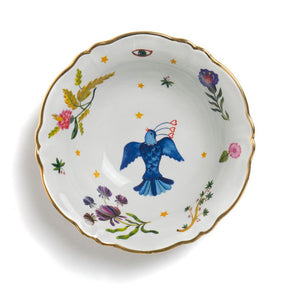 Ensaladera Porcelana Blue Bird